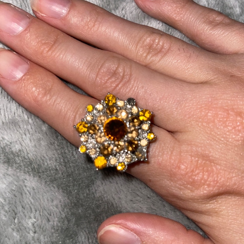 Amber ring